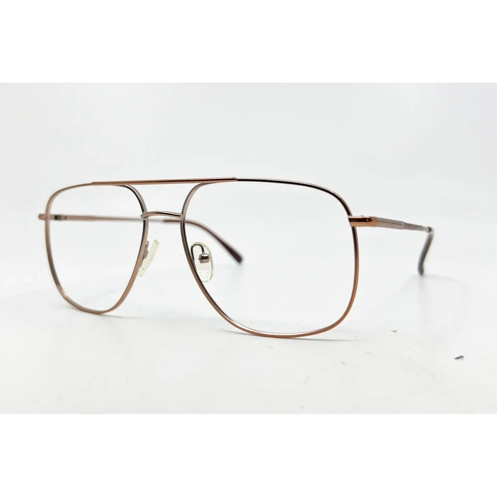 Protocol Eyeglasses Men Brown Stone Aviator PC 3 59-16-140
